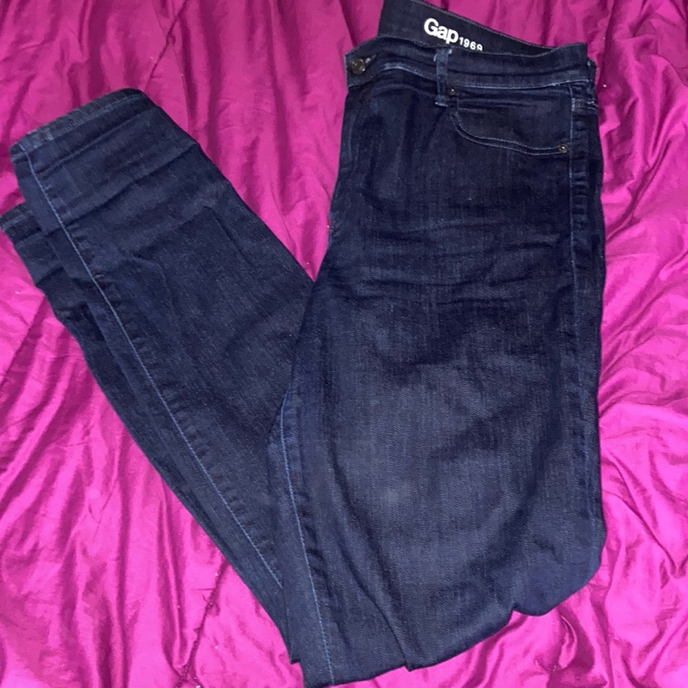 EUC Gap true skinny jeans